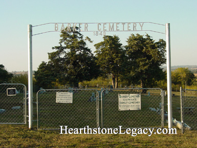Barker Family Cemetery near Greenton, Missouri in Lafayette County, MO - photo 2